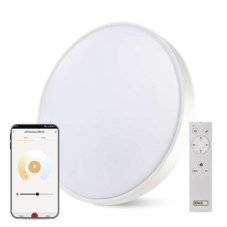 Emos ZM5192 LED GoSmart stropní/nástěnné přisazené klasické svítidlo kruh průměr 500 × 70 mm 45W 2700lm 2700–6500K bílá