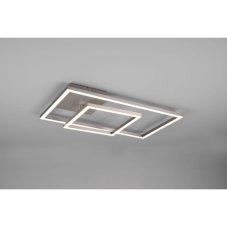 TRIO Reality R62642407 PADELLA stropní svítidlo SMD LED 25W/3000lm 4000K matný nikl, switchdimmer, otočná ramena