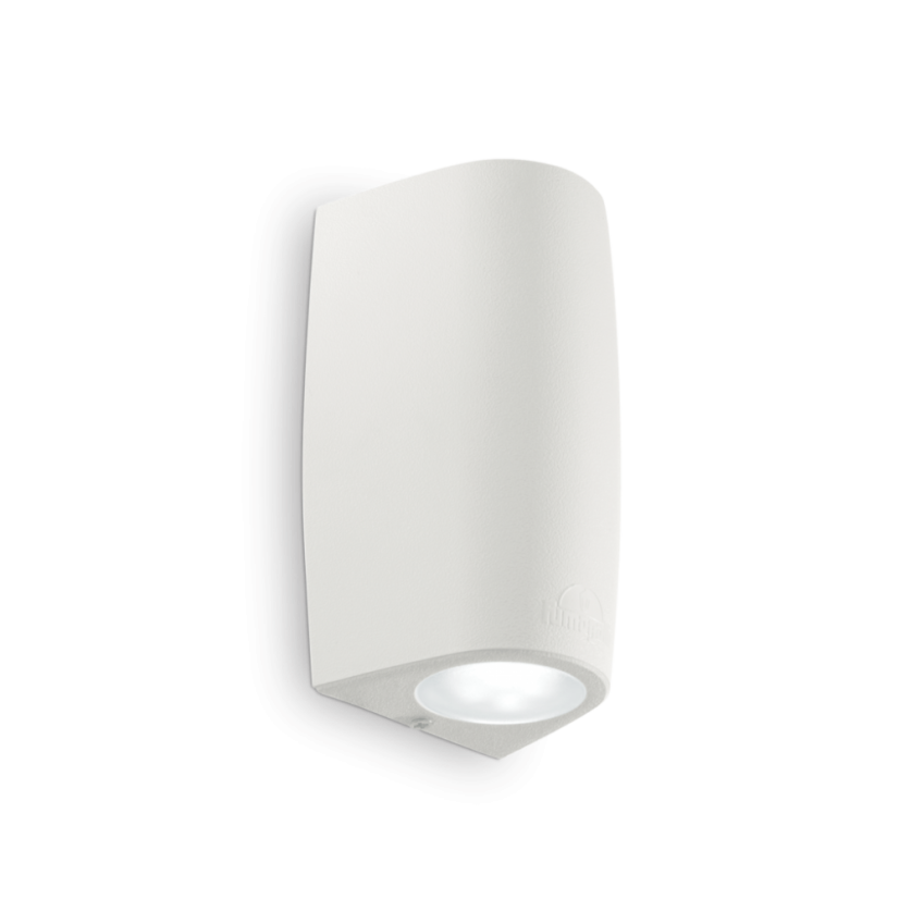 Exteriérové ​​nástěnné svítidlo Ideal lux 147765 KEOPE AP1 SMALL BIANCO 1xGU10 6W 4000K bílá IP55