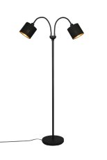 TRIO R46332079 TOMMY stojací lampa 2xE14 matná černá