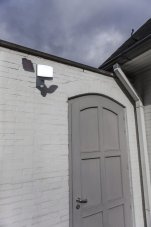 LUTEC 6925604345 SUNSHINE exteriérové solárne nástenné svietidlo LED 11W 800lm 5000K IP54 tmavá šedá, pohybový senzor