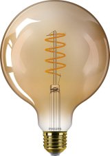 Philips 8719514337831 LED žárovka vintage E27 7,3W/50W 640lm 2200K G120 GOLD stmívatelná