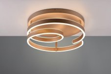 TRIO 644110165 MARNIE stropné svietidlo D550mm SMD LED 58W/6800lm 3000K kávová, switchdimmer