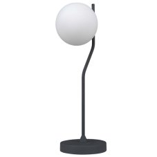 Italux TB-3300-1-BK stolové svietidlo Carimi 1x5W G9 grafitová, biela