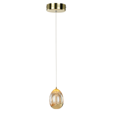 ITALUX PND-22112132-1A-CHPN Huelto závěsné svítidlo LED D120mm 4,8W/290lm 3000K champagne zlatá