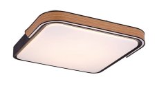 RABALUX 71146 Arild stropné svietidlo LED 500x480mm 48W/1850lm 3000+4000+6500K+RGB matná čierna, biela, stmievateľné, diaľkový ovládač