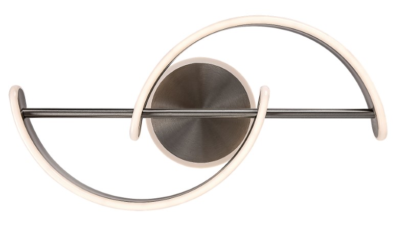 RABALUX 71052 Jarnelle stropné svietidlo LED 30W/2150lm 3000K saténová chrómová, biela