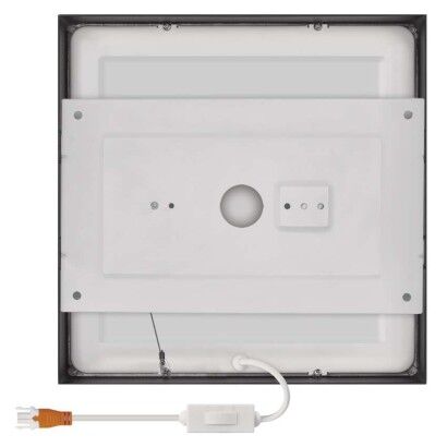 Emos ZM6343 LED NEXXO stropní/nástěnné přisazené klasické svítidlo čtverec 225 × 225 × 42 mm 21W 1900lm 3000/3500/4000K černá