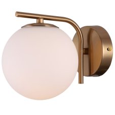 Italux WL-5510-1-HBR nástenné svietidlo Raddi 1x5W G9 zlatá, biela