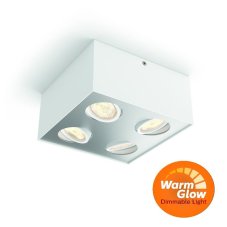 Philips 50494/31/P0 Box LED biele povrchové bodové svietidlo WGD 4x4,5W=2000lm 2200-2700K
