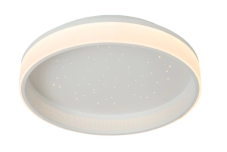 LUCIDE 71102/40/31 ESTREJA stropné svietidlo D400mm LED 40W/2000lm 2500-3000K biela