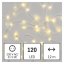 D3AW15 EMOS DROP vánoční řetěz 120 LED 12m teplá bílá, časovač, IP44