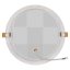 Emos ZD1452 LED RUBIC stropní vestavné klasické svítidlo kruh průměr 220 × 26 mm 24W 2400lm 4000K bílá