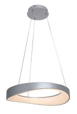 RABALUX 72236 Iliana závesné svietidlo D520mm LED 56W/3380lm 3000K strieborná, biela
