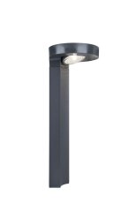 LUTEC 6906703335 DISO solárne svietidlo záhradný LED stĺpik 2W 4000K IP44 šedá