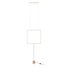 REDO 01-2133 SLICK závěsná/stojací lampa LED 28W/1735lm 3000K zlatá