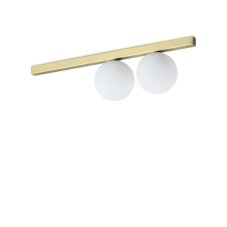 Ideal Lux 328447 BINOMIO stropné svietidlo 2xG9 š557mm mosadzná
