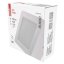 Emos ZM6432 LED RUBIC stropní/nástěnné přisazené klasické svítidlo čtverec 120 × 120 × 42 mm 9W 900lm 4000K bíla