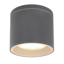 GLOBO 32063A ALCALA vonkajšie stropné svietidlo hliník/meď 107 mm 7W IP44 antracit
