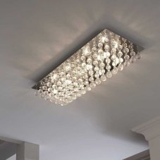 Searchlight 6728-8CC HANNA 83x33,5 cm stropné svietidlo 8xG9