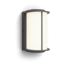 Philips 8720169351295 UltraEfficient Reese vonkajšie nástenné svietidlo LED 4,3W/800lm 2700K IP44 antracitová