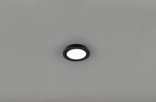 TRIO reality R62921032 Camillus Stropné svietidlo 170mm LED 1X10W/850lm 3000K IP44 Matná čierna, Switchdimmer