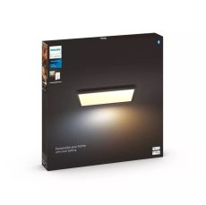 8720169158894 Philips HUE Aurelle stropný panel SQ 600x600mm 39W/1940lm 2200-6500K čierna + Dimmer Switch