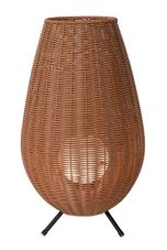 LUCIDE 03843/50/72 COLIN IP44 vonkajšie dekoratívne svietidlo LED V500mm 3W/180lm 3000K IP44 béžová, nabíjateľná batéria, 3 StepDim