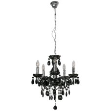 L.90690 / 5BL ITALUX Whiz glamour křišťálový lustr 5X40W E14 IP20