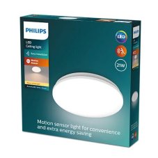 Philips 8720169296022 Acuna stropné svietidlo so senzorom D345mm LED 21W/2500lm 2700K biela