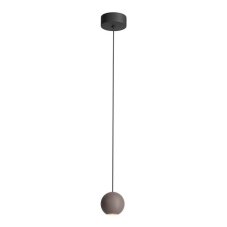 REDO 01-2807 OBO závesné svietidlo D70mm LED 8,5W/410lm 3000K kávová