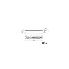REDO 90255 AROOS exteriérové nástěnné svítidlo POWER LED 16W 928lm 3000K IP65 rezavě hnědá