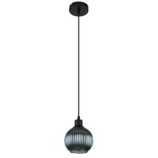 GLOBO 15638P ZUMBA závesné svietidlo D150mm 1xE27 čierna, modrá