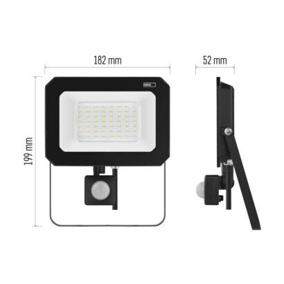 Emos ZS2343 exteriérový  LED reflektor  SIMPO se senzorem 50W 5000lm 4000K IP44