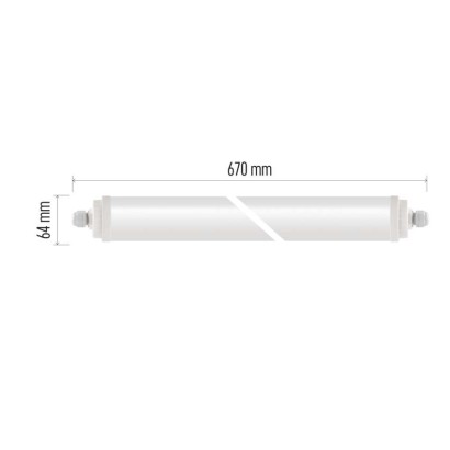 Emos ZT4320 LED prachotěsné svítidlo FESTY 18W 2200lm 4000K IP65