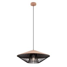 REDO 01-3009 GRILL závěsné svítidlo D496mm 1xE27 42 hnědá, černá