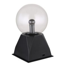 GLOBO 280110 PLASMA stolná lampička V205mm x čierna, priehľadná, AC 12V 300mA, adaptér