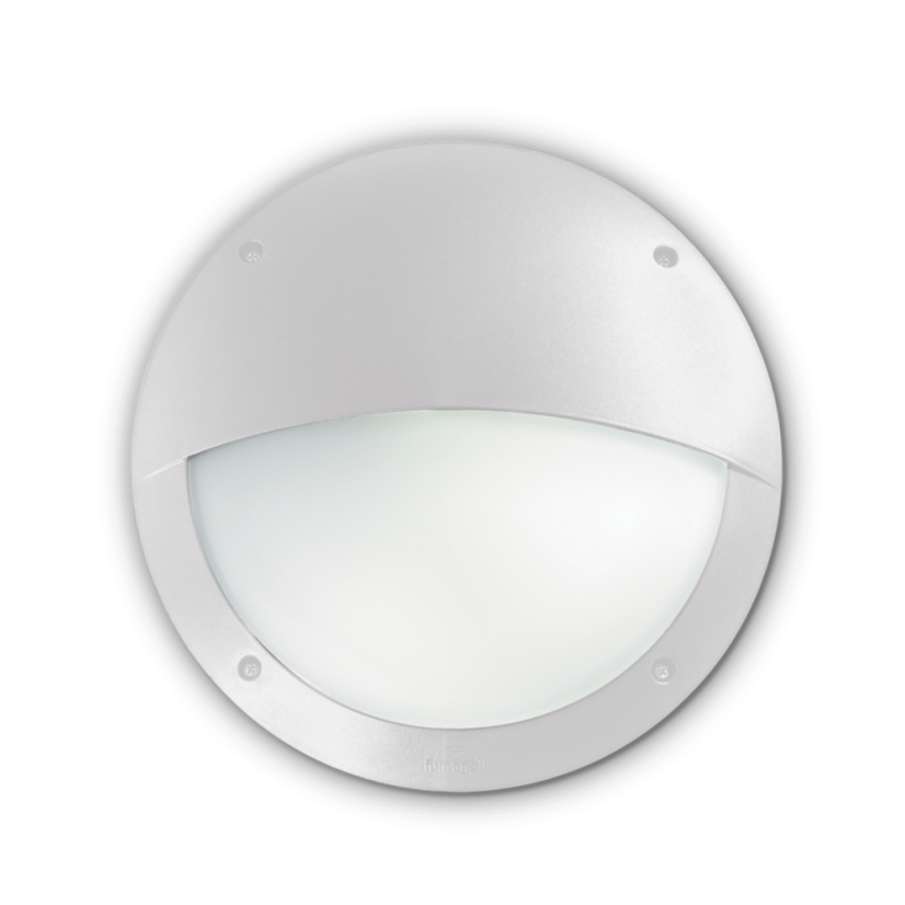 Exteriérové ​​nástěnné svítidlo Ideal lux 096681 LUCIA-2 AP1 BIANCO 1xE27 23W IP66