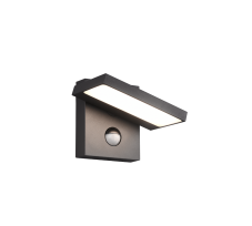 TRIO 226369142 HORTON vonkajšie nástenné svietidlo LED 8W/1000lm 3000K IP54 antracit pohybový senzor