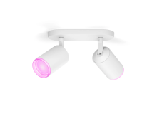 Philips Hue White and color ambiance 8720169319455 Fugato spot 2xGU10 4,2W 2000-6500+RGB biela