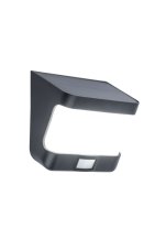 LUTEC 6939101330 TRY exteriérové solárne nástenné svietidlo LED 8W 500lm 5000K IP54 čierna, pohybový senzor