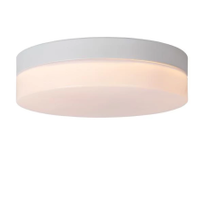 LUCIDE 79111/24/31 BISKIT stropné svietidlo so senzorom D230mm LED 12W/600lm 2700K IP44 biela, opálová