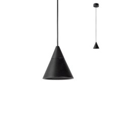 Redo 01-1752 EIKO SU LED interiérové závěsné svítidlo 7W 3000K černá 396lm