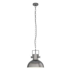 Eglo Vintage 43167 LUBENHAM 1 Závěsné svítidlo E27 1X28W nikl-antika, krémová