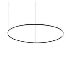 Ideal Lux 304458 ORACLE SLIM závesné svietidlo LED D1500mm 76W 7050/3650lm 3000K čierna, DALI
