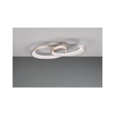 TRIO Reality R64482107 MALAGA stropné svietidlo SMD LED 25W/2900lm 3000K nikel matný
