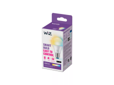 Philips WiZ Tunable white 8720169076945 LED žiarovka E27 8W/806lm A60 2700-6500K