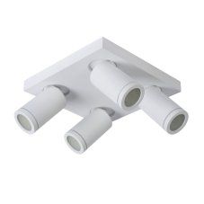 LUCIDE 09930/20/31 TAYLOR Stropné bodové svietidlo GU10 4x5W biela