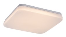 RABALUX 77137 Lowar vonkajšie stropné svietidlo so senzorom 285x285mm LED 18W/1150lm 3000K IP44 biela