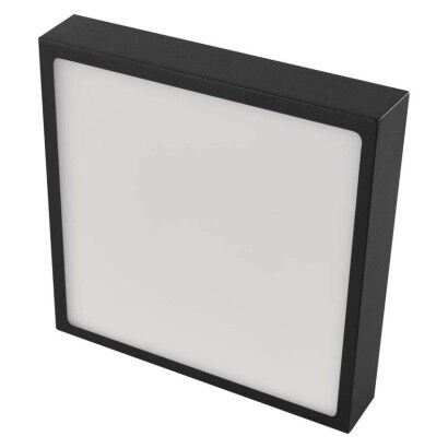 Emos ZM6343 LED NEXXO stropní/nástěnné přisazené klasické svítidlo čtverec 225 × 225 × 42 mm 21W 1900lm 3000/3500/4000K černá